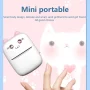 Meow Mini Label Printer Thermal Portable Printers Stickers Paper Inkless Wireless Impresora Portátil 200dpi Android IOS 57mm - Image 4