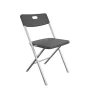 Mainstays Resin Seat & Back Folding Chair, Black, 4-Pack - Image 4
