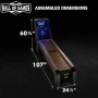 9 ft. Roll and Score Game with LED Lights and Electronic Scorer, Gray by Hall of Games - Image 2