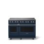 Viking - 48 in. Wide 6 Elements Pro 5 Series 7.3 Cu. Ft. Freestanding 6 Element Induction Convection Range - Slate Blue - Image 1