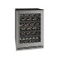 U-Line - 5.5 cu ft 48-750ml bottle Wine Refrigerator - Stainless Steel - Image 2