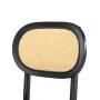 Better Homes & Gardens Camden Dining Chairs with Rattan and Solid Wood, Black Wood finish, by Dave & Jenny Marrs - Image 4