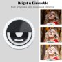 Portable Selfie LED Light Ring Fill Camera Flash For Mobile Phone Universal iPad - Image 5