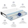 Avenco Dreamy 12" Medium Firm Hybrid Mattress, California King Size - Image 3