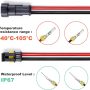 708Pcs 1-6 Pin Car Automotive Waterproof Electrical Wire Connectors Plug Kit Set - Image 6