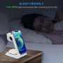 JoyGeek Wireless Charging Station, Wireless iPhone Charger, 3 in 1 Charging Station for Apple iPhone 13 Pro Max/13 Pro/13/12 Pro Max/12 Pro/12/11 Pro Max/11 Pro/11/SE/X/XR/XS/8, iWatch7/6/SE/3,AirPods - Image 4