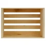 18 in. x 12.5 in. x 9.5 in. Large Wood Crate (3-Pack) - Image 5