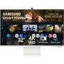 Samsung - 32" M80F 4K UHD Smart Monitor with SamsungVision AI, Built In Speakers, USB-C, Ergonomic Stand and SlimFit Camera - Warm White - Image 1