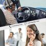 2x Office Trucker Bluetooth Headset Noise Cancelling Wireless Headphone with Mic - Image 4