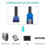 BENFEI SATA Cable III, SATA Cable III 6Gbps 90 Degree Right Angle with Locking Latch 18 Inch for SATA HDD, SSD, CD Driver, CD Writer - Right Angel - Image 5