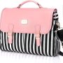 LOVEVOOK Laptop Bag for Women Large Capacity Computer Bags Cute Messenger Bag Briefcase Business Work Bags Purse, 15.6inch, Pink-Pro - Image 6