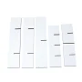 Hanover White MDF Wood Elongated Decorative Wall Shelf - Image 3
