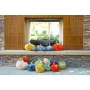 8.25 in. D x 8.5 in. H XX-Large Purple Velvet Pumpkin - Image 2