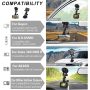 Windshield Suction Cup Car Mount Action Camera Bracket For GoPro Hero|DJI OSMO - Image 6