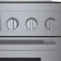 Bosch - 800 Series 36 in. Wide 3.7 Cu. Ft. Freestanding Electric Induction Range with 5 Elements and Industrial Design - Stainless Steel - Image 3