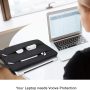 Voova 13 13.3 14 Inch Laptop Sleeve Case Compatible with MacBook Air/MacBook Pro 13 M2, MacBook Pro 14 2021 2022 M1 Pro/Max,13.5 Surface Laptop 5 4, Waterproof Computer Bag Cover with Handle, Black - Image 4