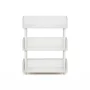 Furinno TURN-N-TUBE 3-Tier Freestanding Multipurposes Display Rack White/White - Image 4
