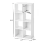 Mainstays 8 Cube Storage Organizer, White - Image 5