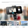 COOL DIER 360 Rotation Following Shooting Mode Gimbal Stabilizer Selfie Stick Tripod Handheld Gimbal For Smartphone Photography - Image 2