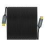 Twozoh Fiber Optic HDMI Cable 50FT, 4K Fiber HDMI to HDMI Cable 4K/60Hz (4:4:4 HDR10 HDCP2.2) 1440p 144Hz 18Gbps High Speed UHD Fiber HDMI Cord(10M) - Image 2