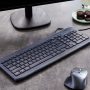 onn Wired Usb Keyboard Internet Keys Usb-A Standard Keyboards with Usb Computer Keyboard, Gray, 1 Pack - Image 4