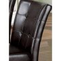Culligan 26 in. Espresso Leatherette Counter Height Chair (Set of 2) - Image 5
