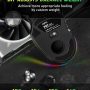INPHIC Wired RGB Gaming Mouse, High Performance USB Ergonomic Computer Mouse, 12 Programmable Buttons, 5000 DPI Optical, Chroma LED Backlight, Adjustable Weight MMO Gamer Mice for PC Desktop - Image 6