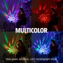 BrightSide Multicolor LED Disco Party Projector, Rotating Light Show, USB-Powered - Image 4