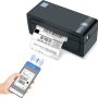 JADENS Bluetooth Thermal Shipping Label Printer – Wireless 4x6 Shipping Label Printer, Compatible with Android, iPhone, Windows & Mac, Widely Used for, Amazon, Shopify, Etsy, USPS(Blue) - Image 1