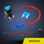 10 Pack 12V Car Add Circuit Fuse Tap Adapter Mini Low Profile Blade Holder - Image 4