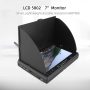 FPV Monitor LCD5802S 5.8G 40Channels 7Inch LCD Monitor/Display Screen Receiver Monitor for FPV Drone Quadcopter with Wireless Receiver … - Image 2