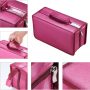 alavisxf xx CD Case, 160 Capacity Nylon Protective Disc Organizer for Car | CD DVD Holder, Portable Handle, Zipper Closure, Anti-Slip Sleeves, Heavy Duty Storage Bag, for Home Office Travel - Image 3