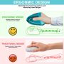 Vassink Ergonomic Mouse, Rechargeable Wireless Mouse, 2.4GHz Rechargeable Wireless Vertical Optical Mice with USB Receiver, 6 Buttons, 800/1200/1600 DPI, for Laptop, PC, Computer Black - Image 3