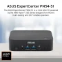 ASUS - ExpertCenter PN54-S1 Mini Desktop - AMD Ryzen 5 220 (2025) - 16GB Memory - 512GB SSD - Black - Image 2