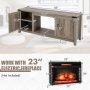 Electric Fireplace TV Stand with Storage Cabinets for TVs up to 70 Inch (not included the fireplace) - Image 4