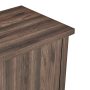 Mainstays TV Stand for TVs up to 65", Canyon Walnut - Image 3