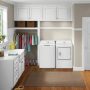 Frigidaire - 7 Cu. Ft. Electric Dryer with 8 Dry Cycles - White - Image 3