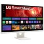 LG - 27" IPS UHD 60Hz 5ms Smart Monitor with HDR10 (HDMI, USB-C) - White - Image 4