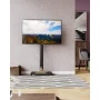 Abbing Height Adjustable Floor TV Stand with Wheels for 32-70 inch TVs - Image 3