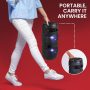 Pyle Portable Bluetooth PA Speaker-240W Dual 6.5" Rechargeable Indoor/Outdoor BT Karaoke Audio System-TWS, Party Lights, LED Display, FM/AUX/MP3/USB/SD, 6.5mm in, Carry Handle-Wireless Mic, Remote - Image 6