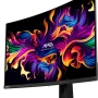MSI - MAG 321CUP QD-OLED 32" UHD Curved 165Hz 0.03ms Gaming Monitor with G-SYNC FreeSync Premium Pro TB 400 (HDMI, DP, USB-C) - Black - Image 4