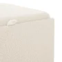 Mainstays Large Cube Storage Ottoman, Cream - Image 4