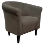 Newport Mocha Microfiber Club Chair - Image 4