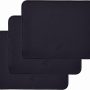 ANUBISGX (68 Color/Size Options Gaming Mouse Pad (3 Pack: 8x10), Black Pad with Black Stitching. Best Premium Waterproof Non RGB Computer Gaming XL Desk Pad Mat, Large Non-Slip Gamer Mousepad - Image 1