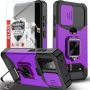 For Samsung Galaxy A16 5G A14 A54 A03S A35 Case Phone Cover + Tempered Glass - Image 6