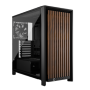 CORSAIR - FRAME 4000D WOOD RS Modular High Airflow Mid-Tower PC Case - Black & Walnut - Image 1