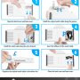 Wireless Charger, 3 in 1 Fast Wireless Charger Station Compatible for Apple Watch SE 6 5 4 3 2, AirPods Pro/2, Wireless Charging Stand Dock for iPhone 13 12 11 Pro Max Xs X Xr 8, Samsung (White) - Image 4