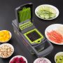 15-In-1 Vegetable Fruit Chopper Cutter Food Onion Veggie Dicer Slicer Kitchen - Image 3