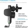 Wireless Car Charger Luxmo Qi 10W Fast Charging Auto-Clamping Car Air Vent Holder Car Phone Holder Mount for iPhone12/12 Pro/11/11Pro/11ProMax/XSMax/XS/X/8/8+ Samsung S20/S10/S10+/S9/S9+/S8/S8+/Note - Image 5