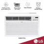 LG - 440 Sq. Ft. 9,800 BTU Through-the-Wall Air Conditioner - White - Image 2